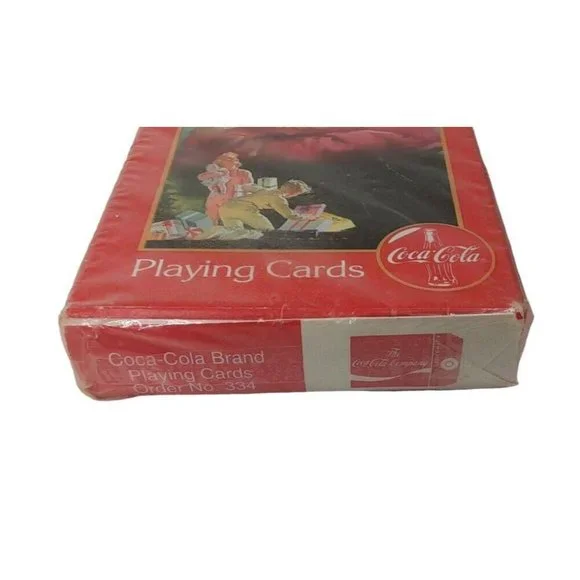 Vintage‎ 1996 Coca Cola Coke Santa Claus Christmas Red Playing Cards Seal… - Picture 4 of 8
